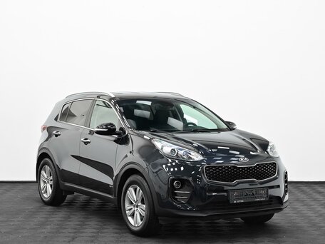 2016 Kia Sportage IV, чёрный, 1399000 рублей, вид 1