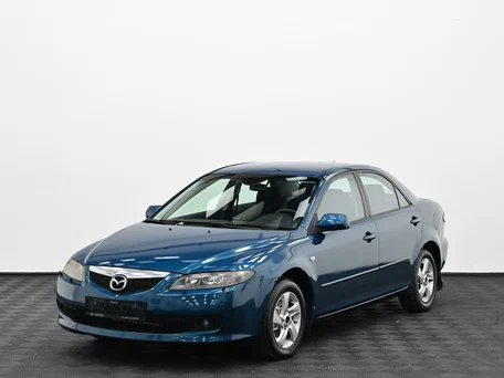 2006 Mazda 6 I (GG) Рестайлинг, синий, 319000 рублей, вид 3
