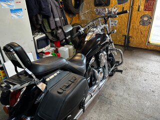 2007 Kawasaki VN900 Vulcan, чёрный, 450000 рублей, вид 2