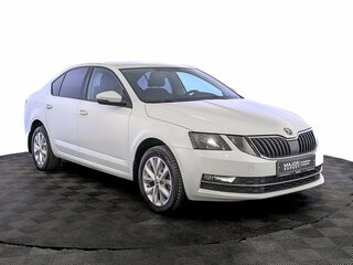 2019 Skoda Octavia III (A7) Рестайлинг, белый, 1300000 рублей, вид 3