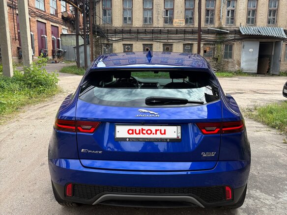 2018 Jaguar E-Pace I, синий, 2190000 рублей - вид 4