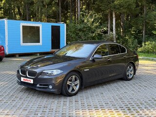 2014 BMW 5 серии 520i VI (F10/F11/F07) Рестайлинг, коричневый, 1375000 рублей, вид 1