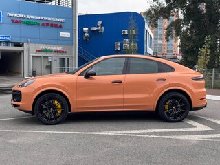2020 Porsche Cayenne Turbo Coupé III, оранжевый, 12000000 рублей, вид 2