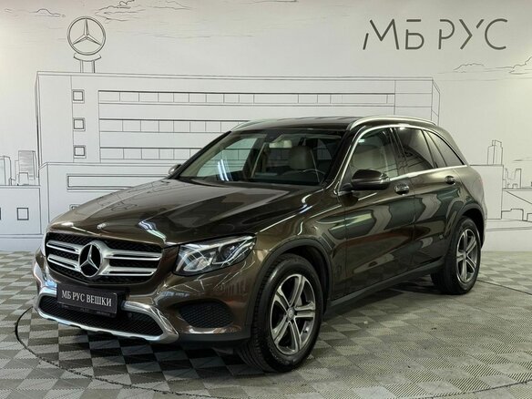 2016 Mercedes-Benz GLC 250 I (X253), коричневый, 3000000 рублей