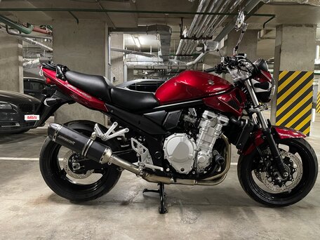 2009 Suzuki Bandit GSF 1250, красный, 650000 рублей, вид 2
