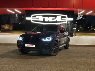 2021 BMW X4 M40i II (G02), синий, 6490000 рублей, вид 2