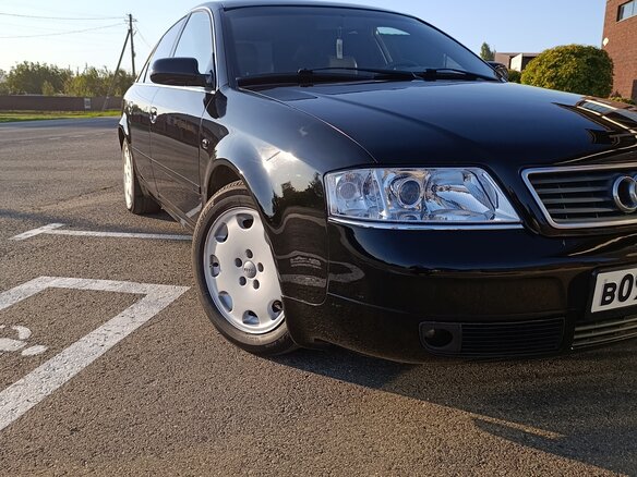 1998 Audi A6 II (C5), чёрный, 498000 рублей