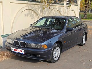2003 BMW 5 серии 525i IV (E39) Рестайлинг, синий, 955000 рублей, вид 3
