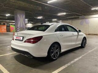 2018 Mercedes-Benz CLA 200 I (C117, X117) Рестайлинг, белый, 2600000 рублей, вид 4