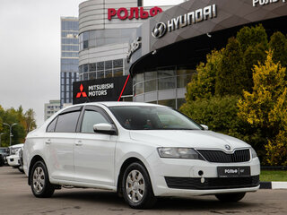 2019 Skoda Rapid I Рестайлинг, белый, 798000 рублей, вид 2