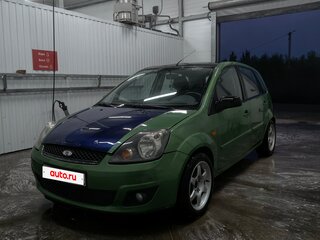 2006 Ford Fiesta Mk5, зелёный, 200000 рублей, вид 1