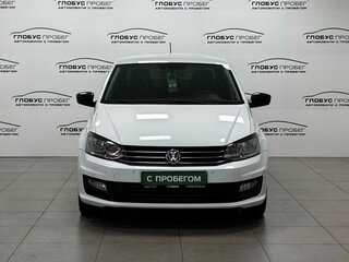 2019 Volkswagen Polo V Рестайлинг, белый, 1250000 рублей, вид 3