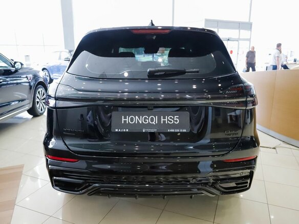 2024 Hongqi HS5 I Рестайлинг, чёрный - вид 3