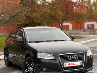 2008 Audi A3 II (8P) Рестайлинг 2, чёрный, 590000 рублей, вид 1