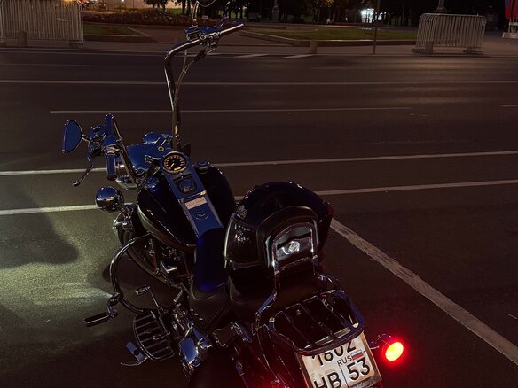 2006 Harley-Davidson Fat Boy, фиолетовый, 1150000 рублей - вид 5