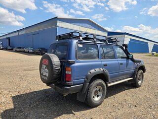1996 Toyota Land Cruiser 80 Series Рестайлинг, синий, 2300000 рублей, вид 3