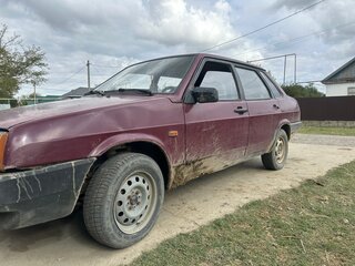1997 Lada (ВАЗ) 21099, красный, 65000 рублей, вид 4