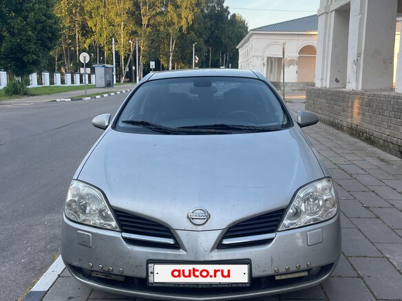 2002 Nissan Primera III (P12), серебристый - вид 1