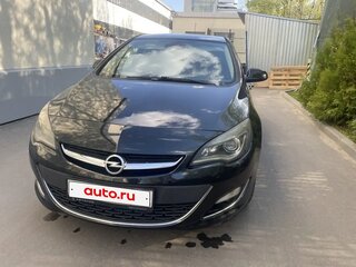 2013 Opel Astra J Рестайлинг, чёрный, 690000 рублей, вид 2