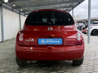2008 Nissan Micra III (K12), красный, 649000 рублей, вид 4