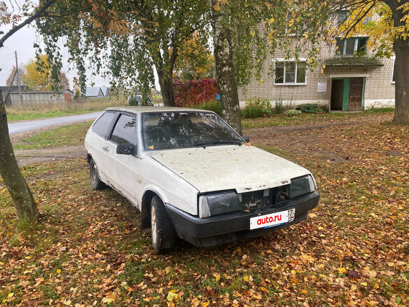 1993 Lada (ВАЗ) 2108, белый - вид 2