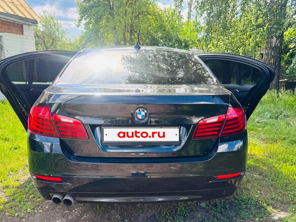 2014 BMW 5 серии 520i VI (F10/F11/F07) Рестайлинг, чёрный, 2100000 рублей - вид 3
