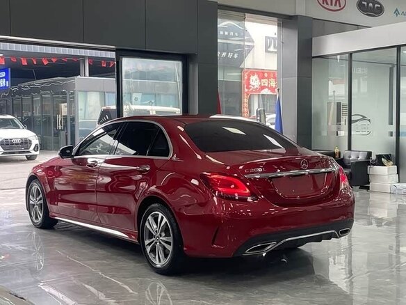 2020 Mercedes-Benz C-Класс 200 L IV (W205) Рестайлинг, красный - вид 5