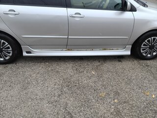 2002 Toyota Corolla Runx IX (E120, E130), серый, 550000 рублей, вид 2
