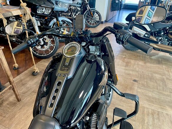 2020 Harley-Davidson Fat Boy, чёрный, 3500000 рублей - вид 9