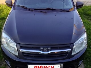2014 Lada (ВАЗ) Granta I, чёрный, 370000 рублей, вид 1