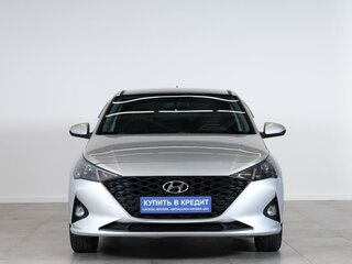 2021 Hyundai Solaris II Рестайлинг, серый, 1299000 рублей, вид 2
