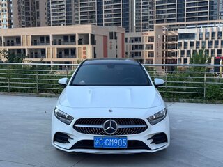 2022 Mercedes-Benz A-Класс 180 Long IV (W177), белый, 1666000 рублей, вид 2