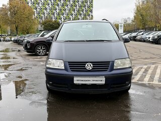 2009 Volkswagen Sharan I Рестайлинг 2, синий, 650000 рублей, вид 2