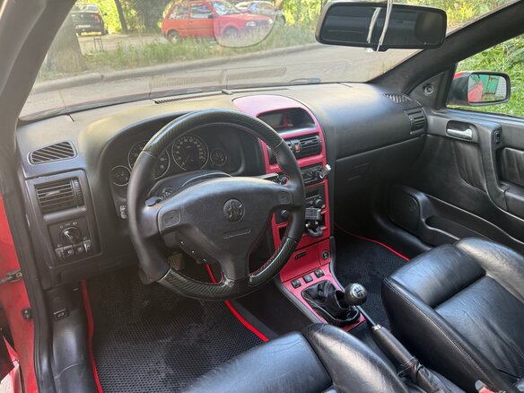 2001 Opel Astra G, красный, 400000 рублей - вид 7