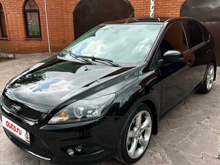 2010 Ford Focus II Рестайлинг, чёрный, 850000 рублей, вид 2