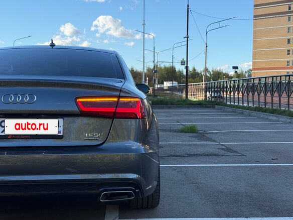 2017 Audi A6 IV (C7) Рестайлинг, серый, 2990000 рублей - вид 17