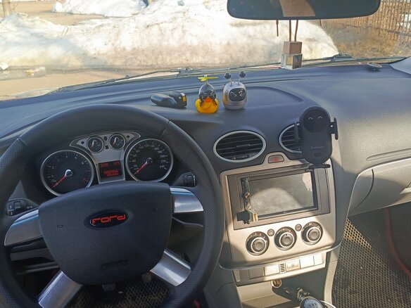 2008 Ford Focus II Рестайлинг, красный, 350000 рублей - вид 20