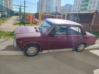 2000 Lada (ВАЗ) 2107, пурпурный, 80000 рублей, вид 5