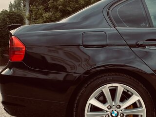 2008 BMW 3 серии 325i V (E90/E91/E92/E93), чёрный, 980000 рублей, вид 5
