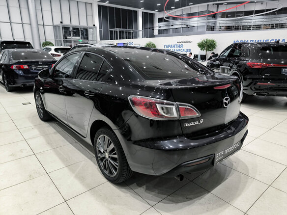2009 Mazda 3 II (BL), чёрный, 699000 рублей - вид 6