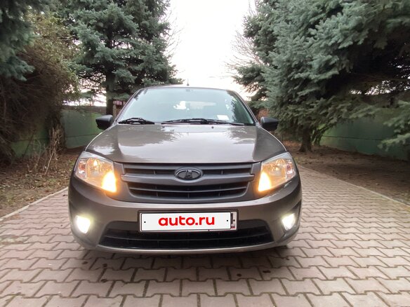 2016 Lada (ВАЗ) Granta I, серебристый, 575000 рублей - вид 2