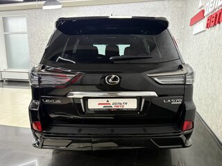 2021 Lexus LX 570 III Рестайлинг 2, чёрный, 11550000 рублей, вид 4