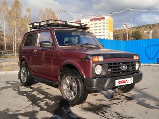 2012 Lada (ВАЗ) 2121 (4x4) I Рестайлинг, красный, 420000 рублей, вид 2