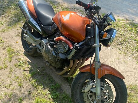 1999 Honda CB 600F Hornet, оранжевый, 370000 рублей, вид 3