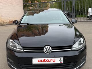 2014 Volkswagen Golf VII, чёрный, 1400000 рублей, вид 3