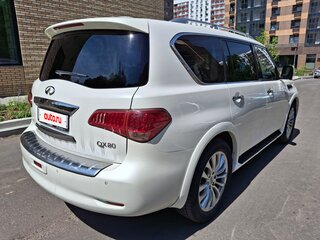 2015 Infiniti QX80 I Рестайлинг, белый, 3300000 рублей, вид 5