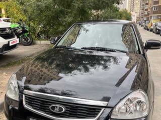 2011 Lada (ВАЗ) Priora I, чёрный, 320000 рублей, вид 1