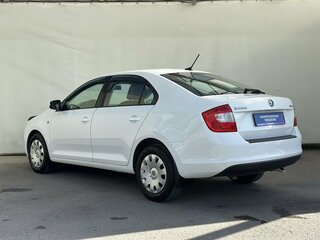 2017 Skoda Rapid I Рестайлинг, белый, 1250000 рублей, вид 5