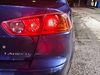 2008 Mitsubishi Lancer X, синий, 500000 рублей, вид 5