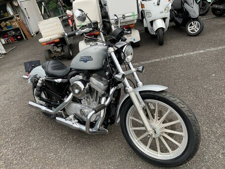 2010 Harley-Davidson Sportster 883, серебристый, 649000 рублей, вид 3
